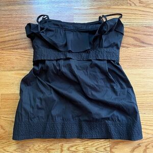 BCBG MaxAzria black spaghetti strap top size XS